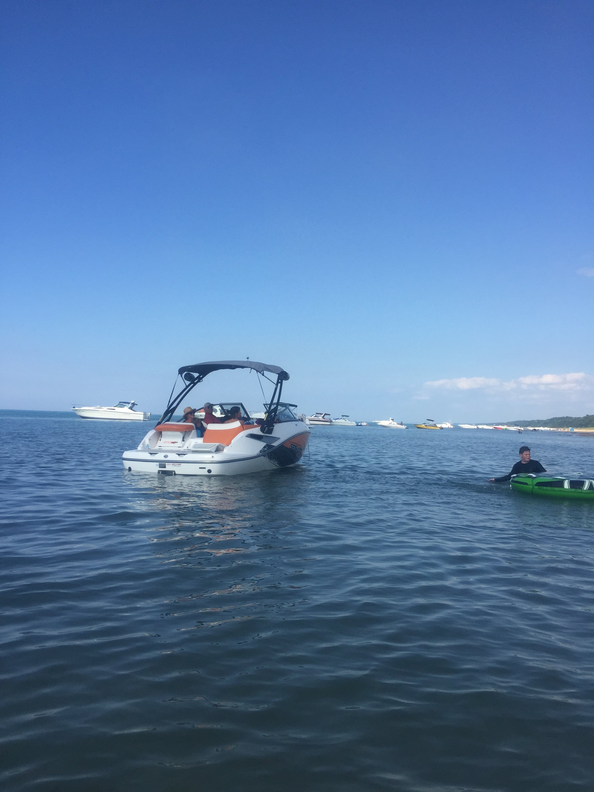 A gratuitous butt shot of the transat seats on a SeaDoo