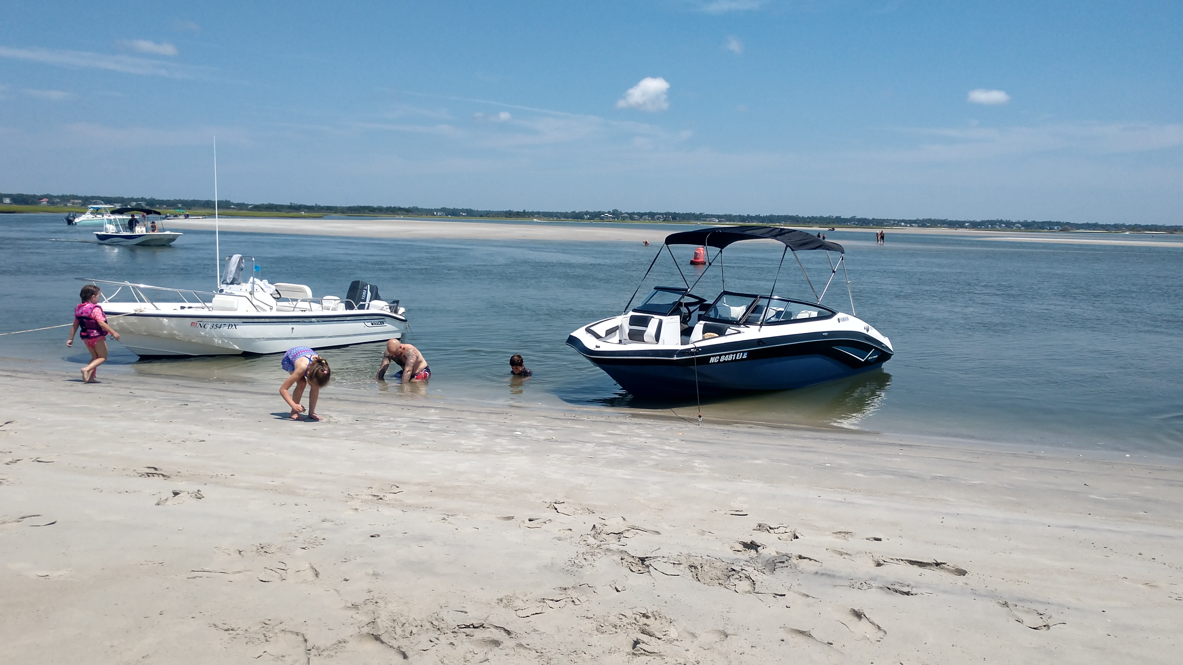 Beaching it at Topsail Island NC