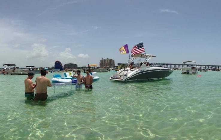 Beer pong - on the water - is it a sport ? Lol