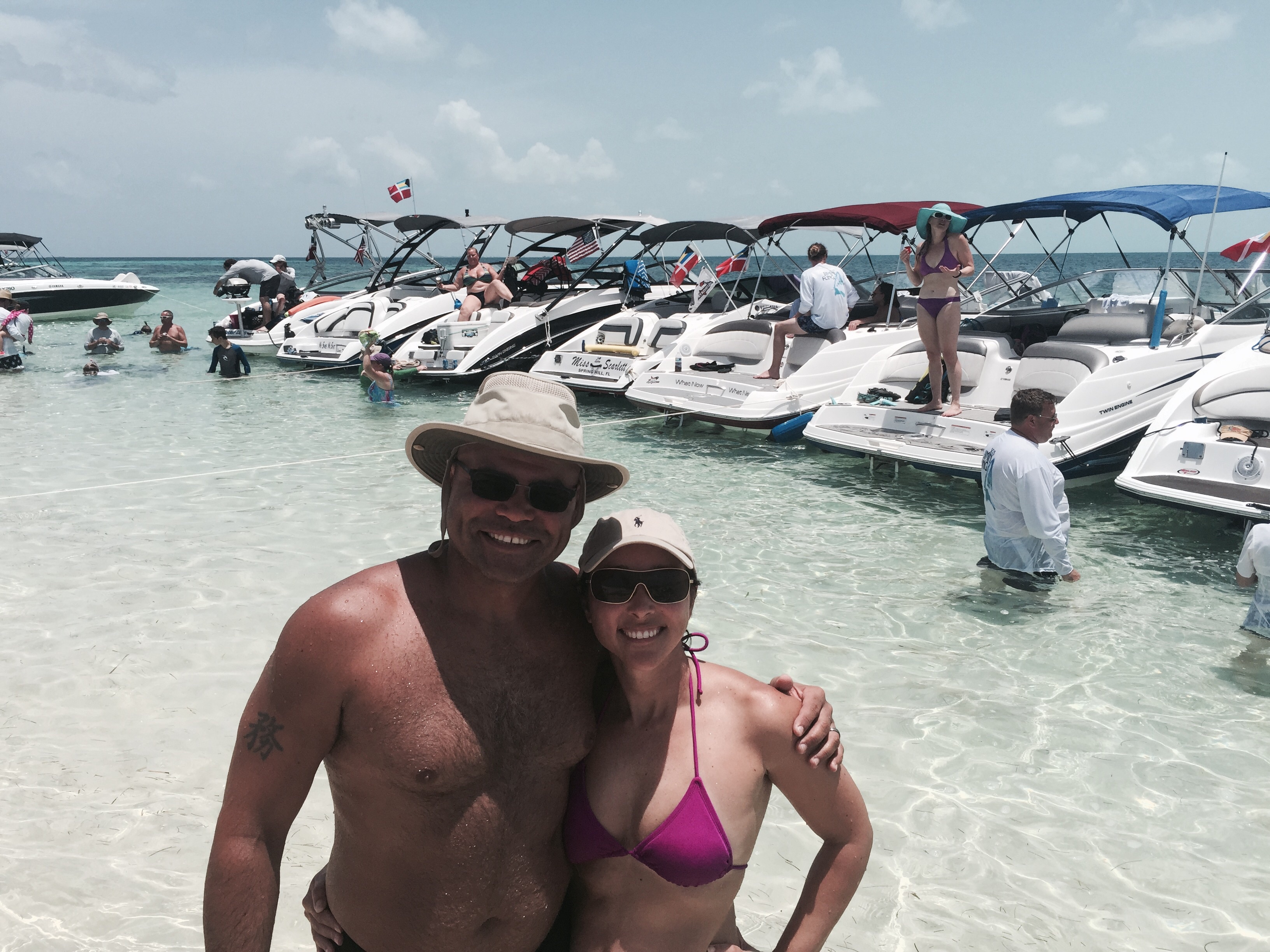 Bimini Sand Bar picnic 2015