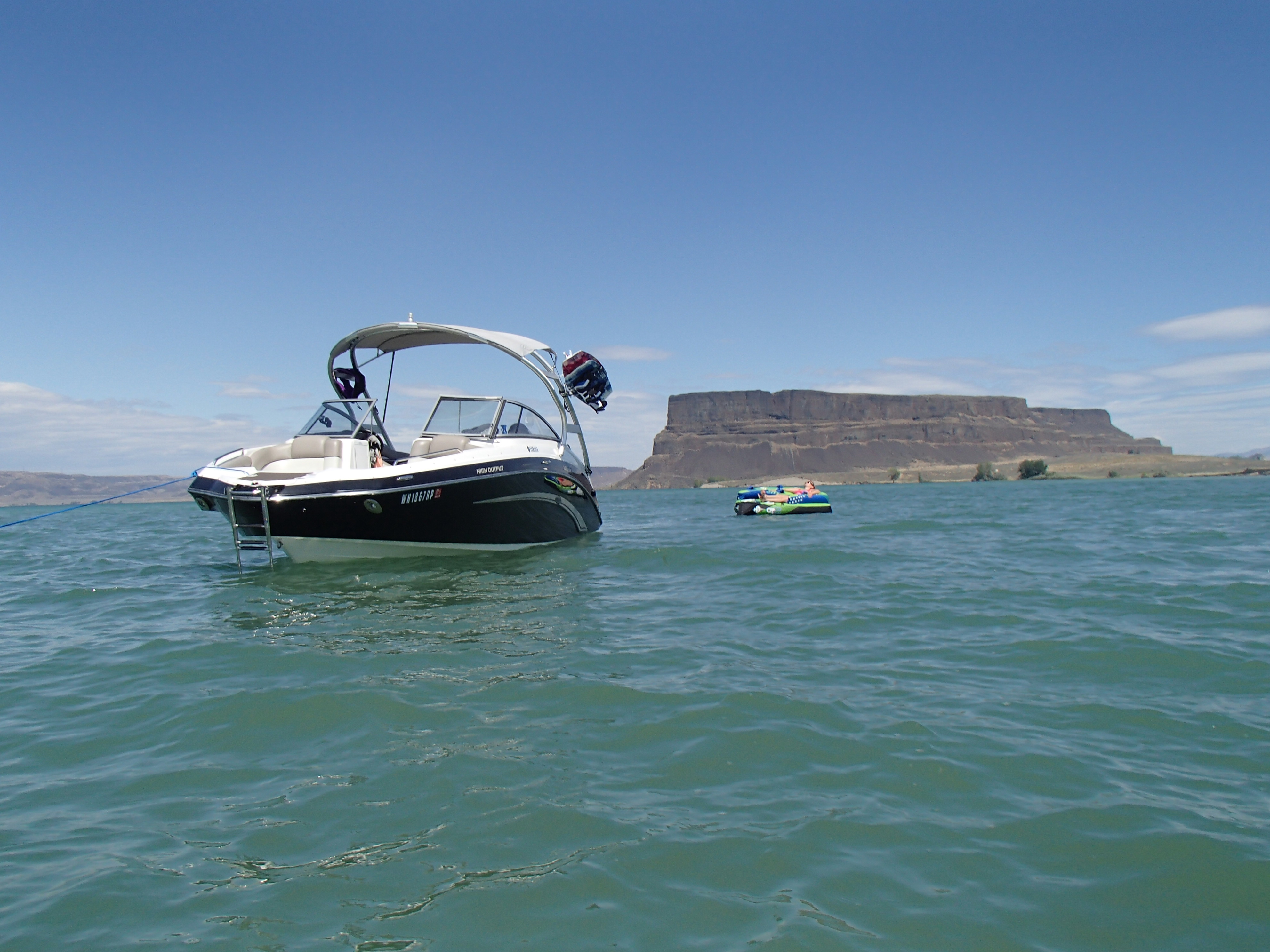 Boat and Rock