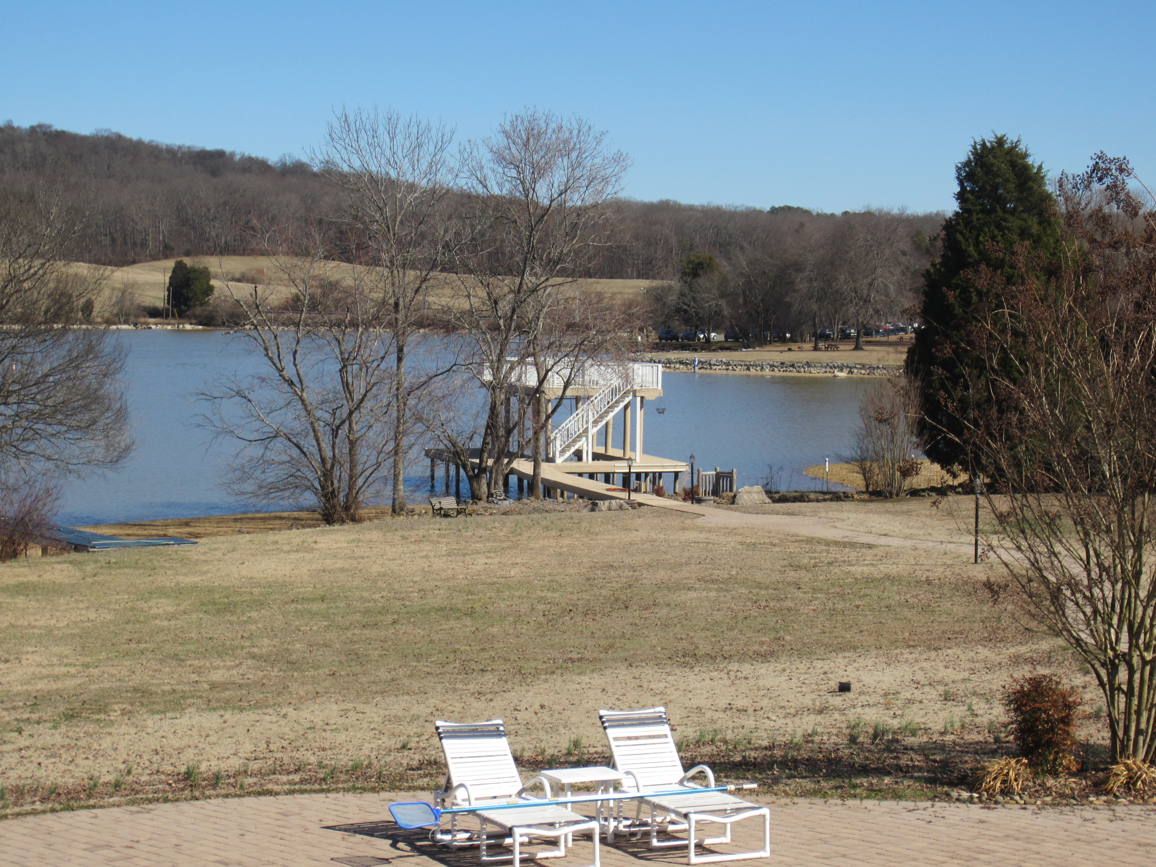 Dock from house