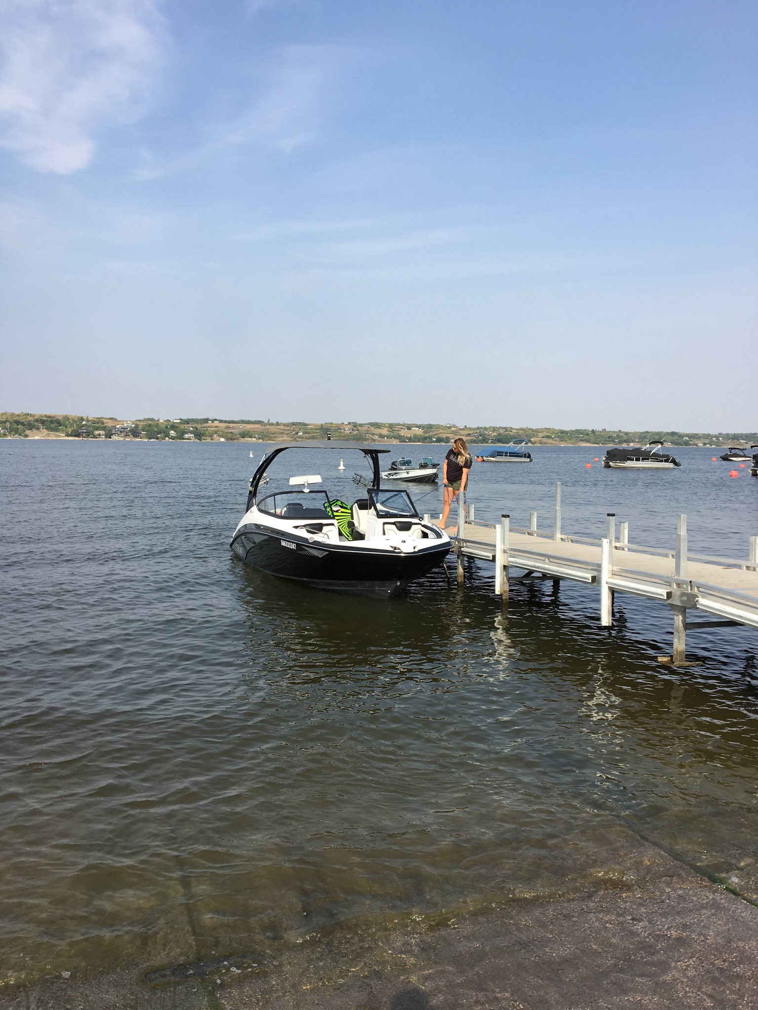 Docks at Regina Beach Boat Launch