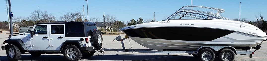 Jeep And Boat