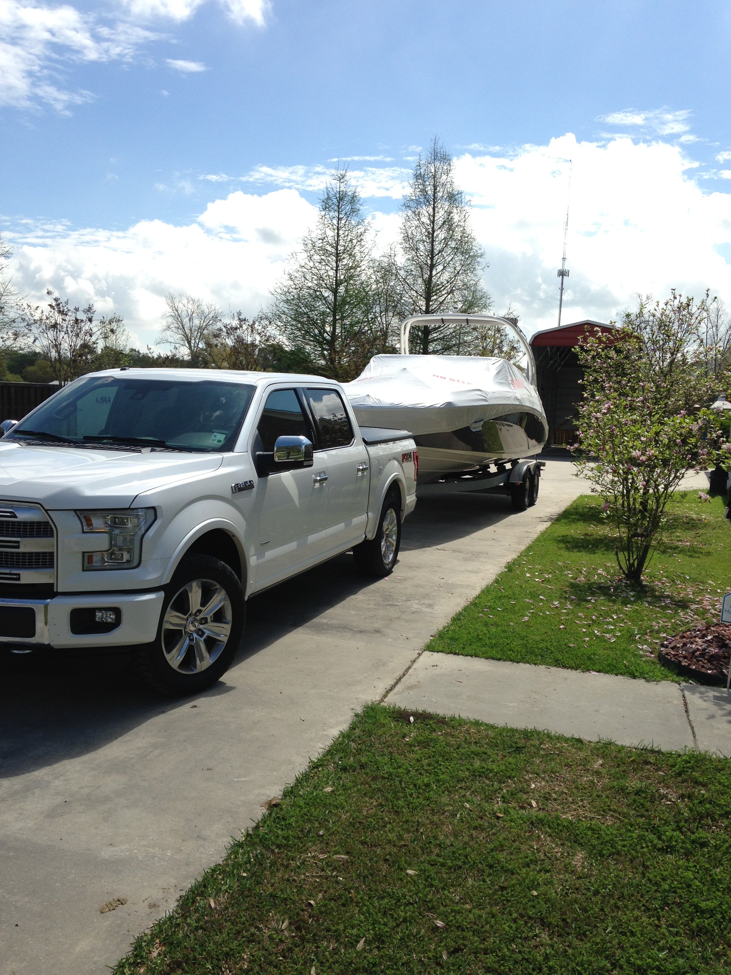 New boat - requires a Matching New Truck