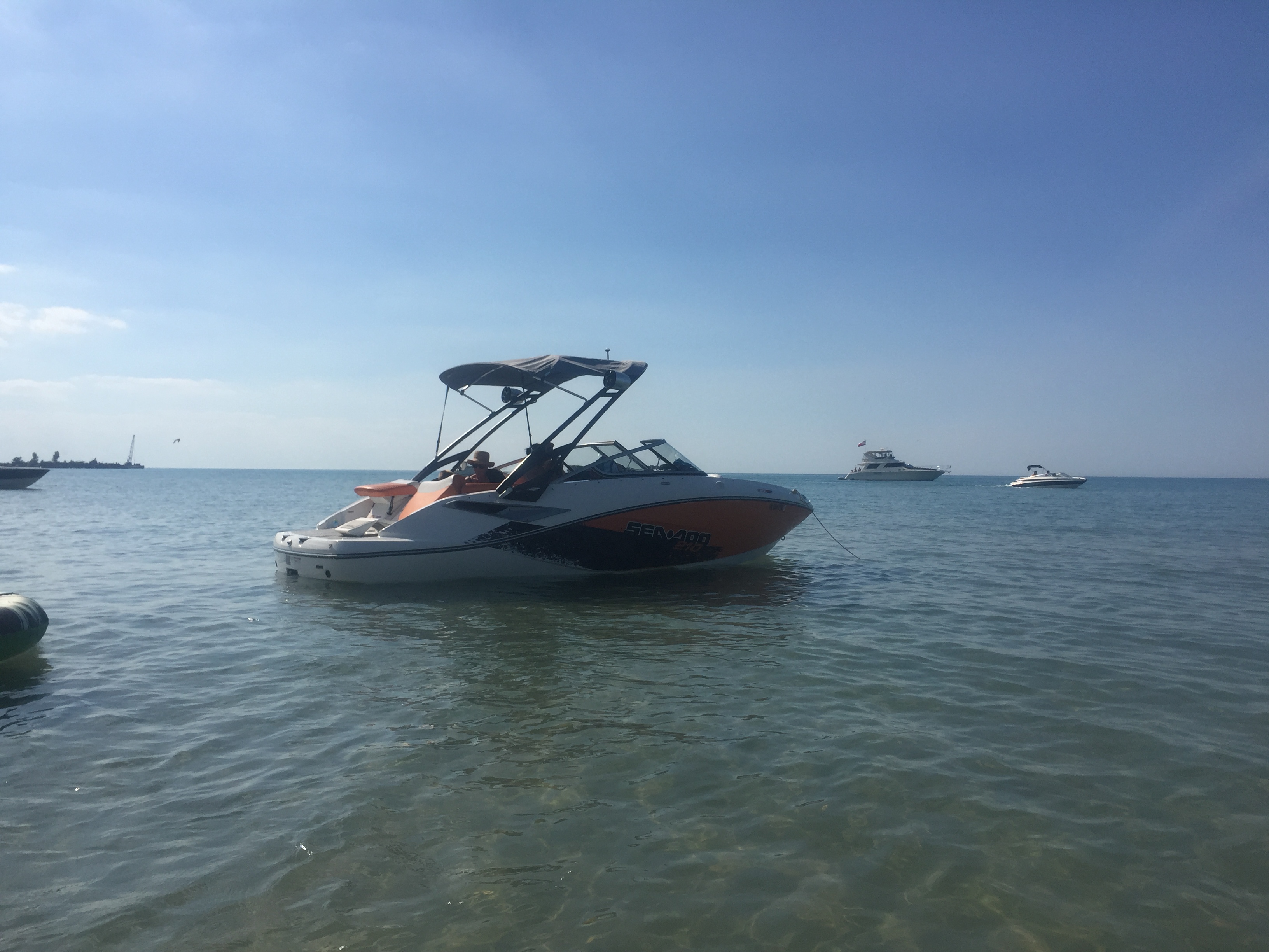 SeaDoo 210 SP @ Boater's beach lake Michigan