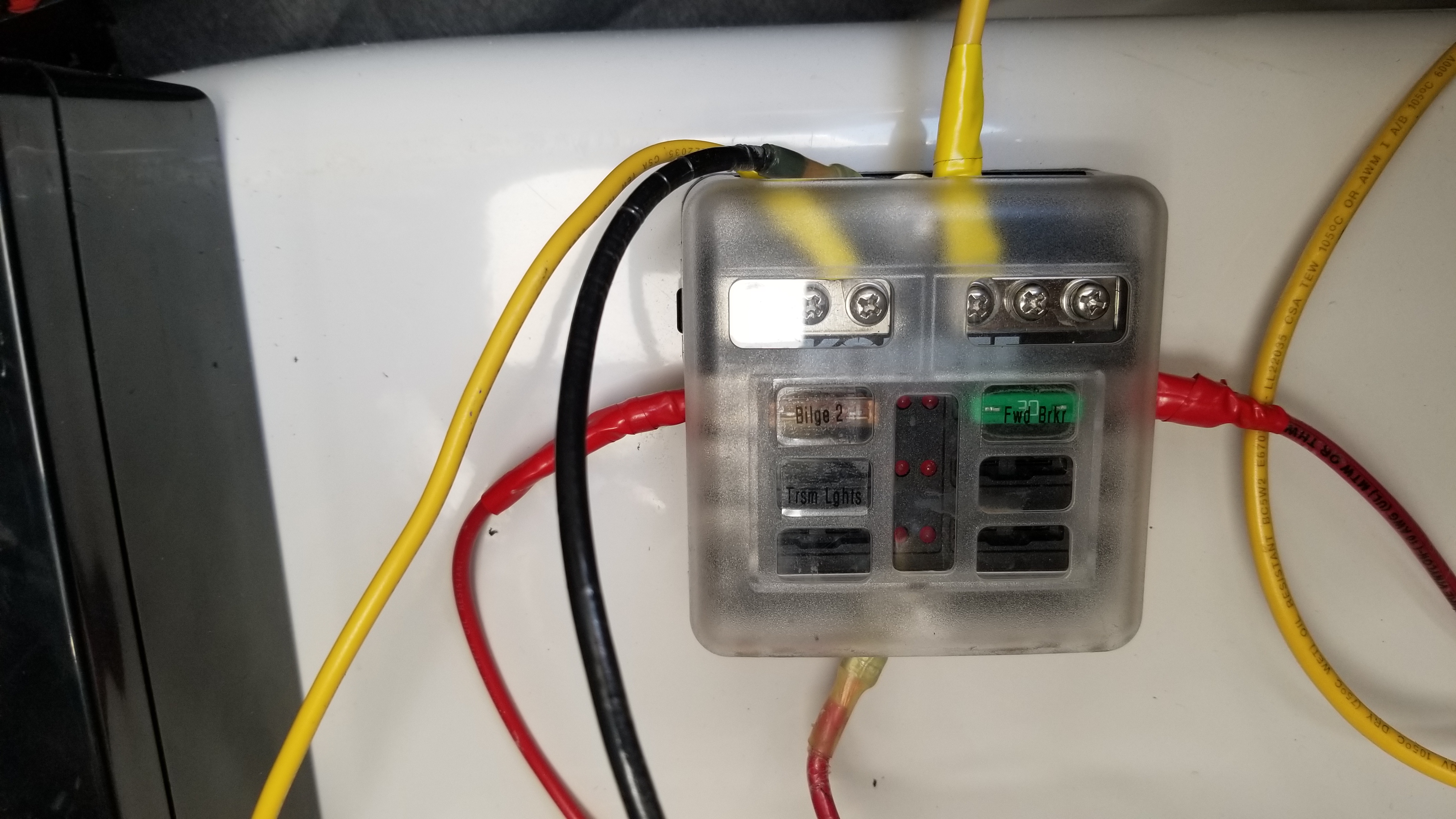 Second fuse box