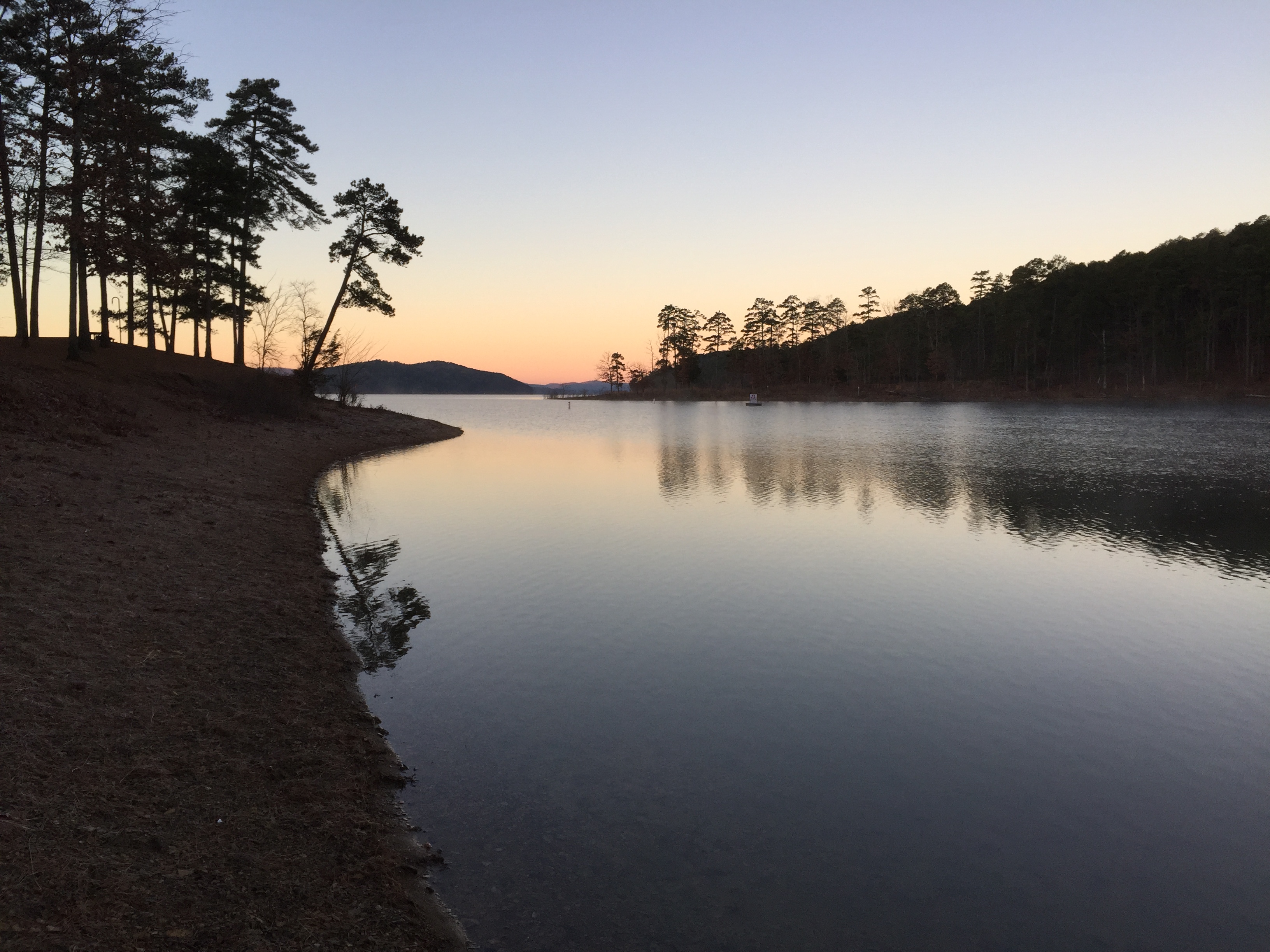 Sunrise on Lake Ouachita