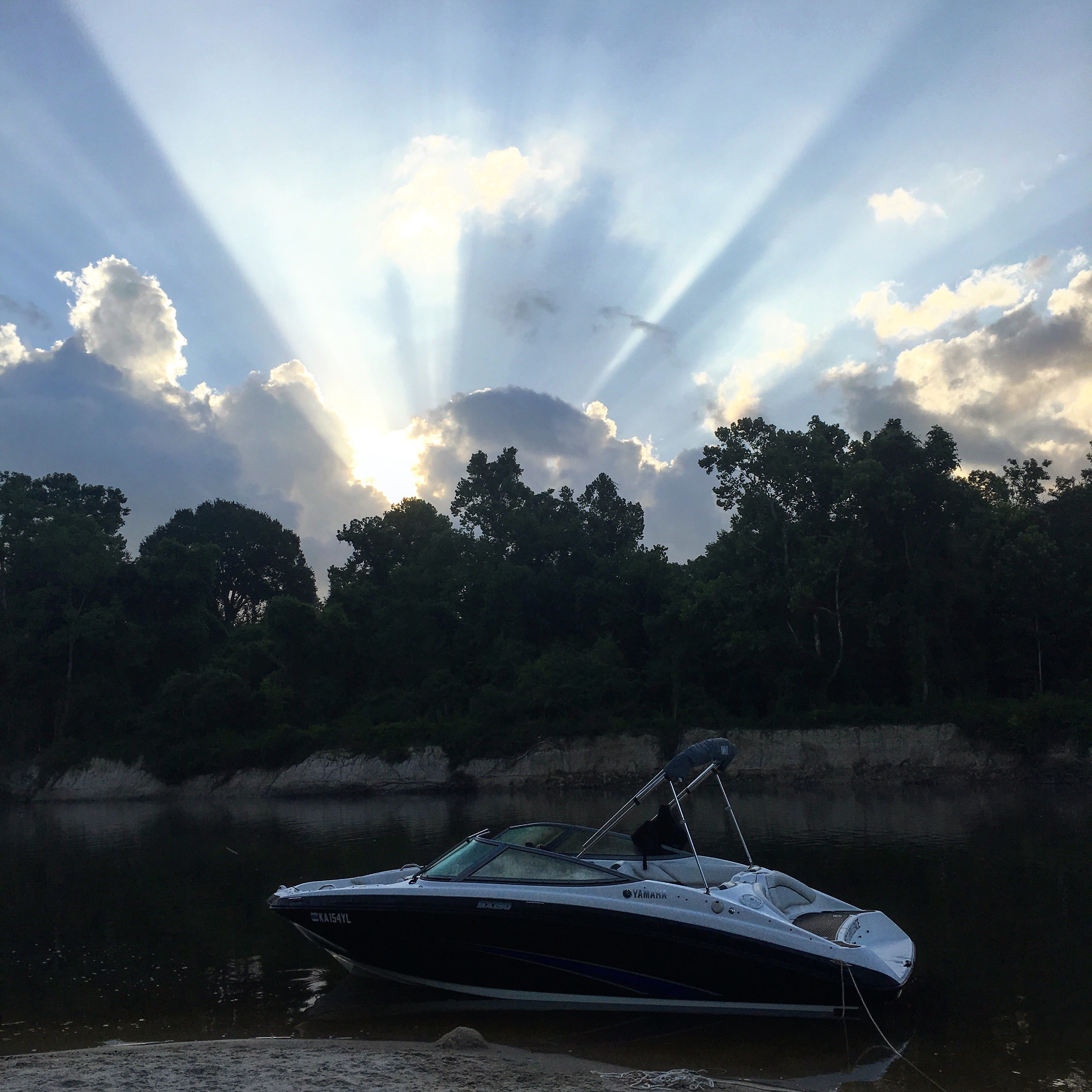 Sunrise on the river