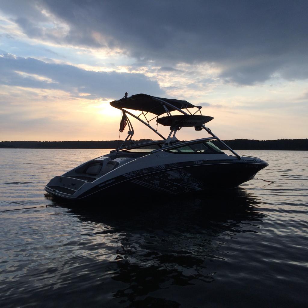 Sunset @ Jordan Lake NC 6/30/14